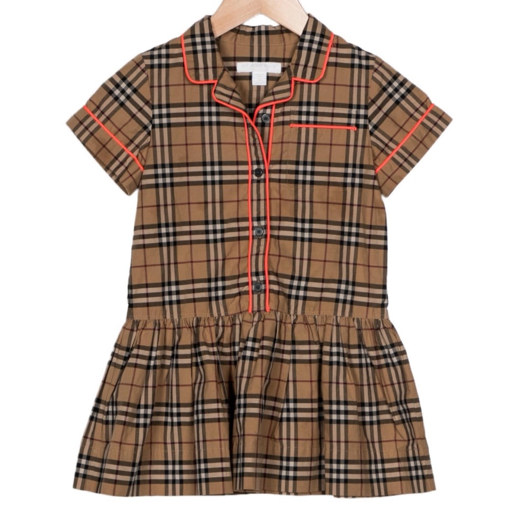 SOLD ON EBAY Burberry Rare Hard To Find Authentic Toddler Girl Dress Size 4y 4T